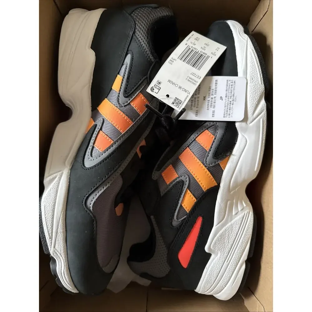 Adidas Yung-96 Chasm Men's Shoes Size 11 Core Black-Semi Coral-Solar Red EE7227